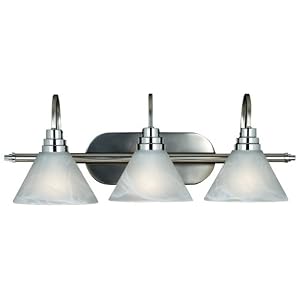 Astoria Collection 26 Wide Three Light Bathroom Fixture by Quoizel