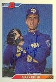 Mark Kiefer, Denver Zephyrs - Brewers Affiliate Autographed Card