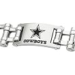 Stainless Steel Dallas Cowboys Logo ID Bracelet