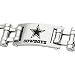 Stainless Steel Dallas Cowboys Logo ID Bracelet