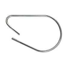 Bobrick 204-1 304 Stainless Steel Shower Curtain Hook (Pack of 12)
