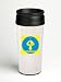 16 oz. Double Wall Insulated Tumbler with lower life raft to water - Paper Insert