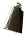 6 inch chrome 6 inch cow bell with bracket