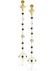 Azaara "Delicate" Pearl Dusters Earrings