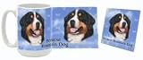 Bernese Mountain Dog Mug and Coaster Combo