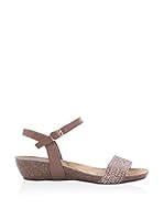 Polo Club Sandalias de cuña (Marrón)