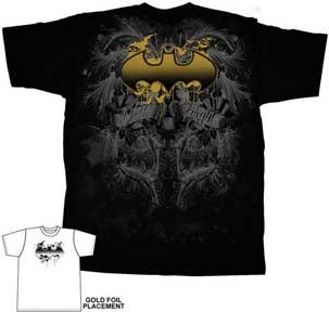  DC Comics Batman The Signal Men's Tee, Black