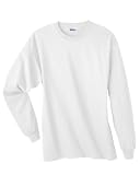 Hanes - 5.2 oz. ComfortSoft Cotton Long-Sleeve T-Shirt