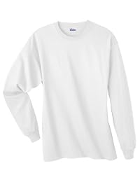 Hanes - 5.2 oz. ComfortSoft Cotton Long-Sleeve T-Shirt