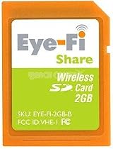 Eye-Fi Share Wi-Fi Wireless 2 GB SD Flash Memory Card EYE-FI-2GB