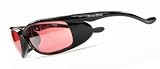 Bolle Slipstream Sunglasses Mogul (red pearl) Mirror lens - Black Frame