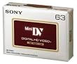 Sony High Definition DV Tape 63 Min X 1