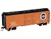 Atlas TrainMan N Scale Ready-to-Run 40' PS-1 Single-Door Boxcar - Bessemer & Lake Erie #81370