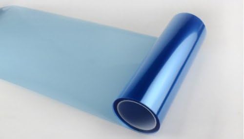 High-quality high-grade eye line film 120cm x 30cm headlight tail fog lamps plastic seal sticker blue light blue TARO WORKS