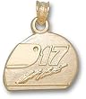 Driver Number 17 Helmet Charm/Pendant