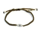 Handmade Evil Eye Bracelet with CZ Stones By MIZZE Jewelry