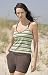 Apparel : Sunscape Stripe Two Piece Racerback Tankini Swimsuit by South Point® - Plus Size Swimwear Plus Size Swimsuits