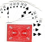 14 of Spades Card bicycle backed playing magic trick