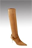 Authentic 2007 Prada Suede Knee High Boots Shoes