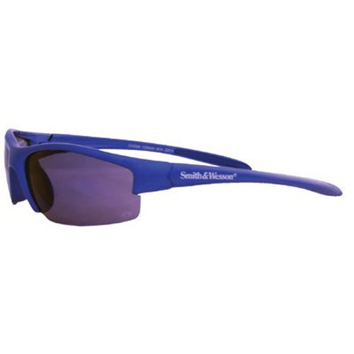 Jackson 3016311 KC 21301 Safety Glasses, Smith & Wesson Equalizer, Blue Frame, Blue Mirror Lens, 1 Pair