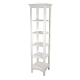 Madison Avenue Linen Tower - White