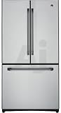 Review GE  / GE Cafe Series CFCP1NIXSS 20.9 cu. ft. Counter-Depth French-Door Refrigerator with 4 Glass Shelves, Gallon Door Storage, TurboCool Setting and Internal Water Dispenser