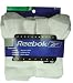 Reebok Crew Gray White with Black Logo 6-Pack (Youth)