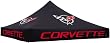 On The Edge 200512 Canopy Top (10 X 10) (Corvette)(C5 Logo)
