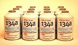 1 Case R-134a R-134 R134 134a Freon Refrigerant Cans