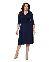 Hot Sale Brenna Ballet Dress (2X, Navy Blue)