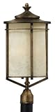 Quoizel BX9012DS Braxton 25-1/2-Inch Jumbo Post Lantern, Dark Silver Finish