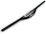 EIGHTHINCH FIXIE RISER BAR FIXED GEAR BMX HANDLEBARS DH MTB 25.4 BLACK