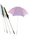 White Parasol Costume Accessory