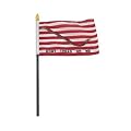 1st Navy Jack flag 4 x 6 inch