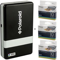 Polaroid PoGo, Instant Mobile Printer Kit, With additional Pack of Polaroid PoGo ZINK Photo Paper (2 Polaroid PoGo, Instant Mobile Printer Kit, With additional Pack of Polaroid PoGo ZINK Photo Paper (2