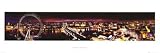 London, England Art Poster Print, 36x12