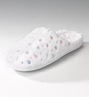 Per Una Supersoft Embroidered Spot Mule Slippers Per Una Supersoft Embroidered Spot Mule Slippers