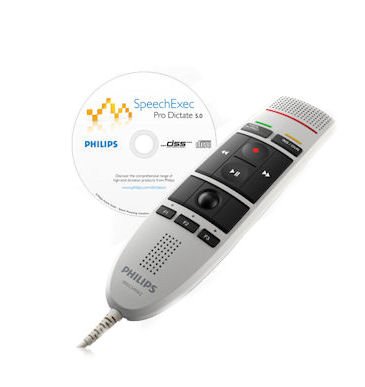 Philips LFH3205 SpeechMike III Pro (Push Button Operation) USB Professional PC-Dictation Microphone On Sale