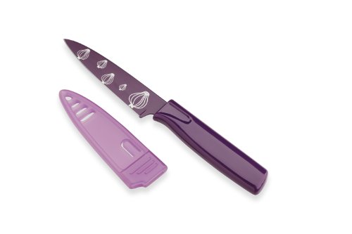 Kuhn Rikon Farmers Market Knife Colori 4-Inch Blade, Onion