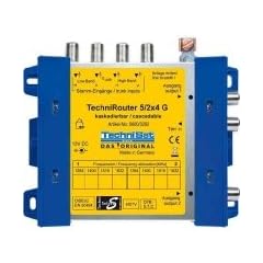 TechniSat TechniRouter 5/2x4 Multischalter f�r Satellitensignal