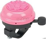 Dimension Pink Flower Bell Metal and Plastic