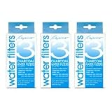 Capresso 4440.90-3PK Charcoal Water Filters, 1 Year Supply by Capresso