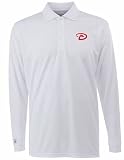 Arizona Diamondbacks Long Sleeve Polo Shirt (White) - X-Large