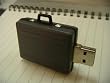 1GB Briefcase USB Drive - Perfect Teacher's Gift!!