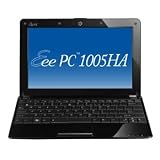 ASUS Eee PC 1005HA-PU1X-BK 10.1-Inch Black Netbook - 10.5 Hour Battery Life