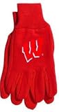 Wisconsin University Badgers Knit College Logo Glove