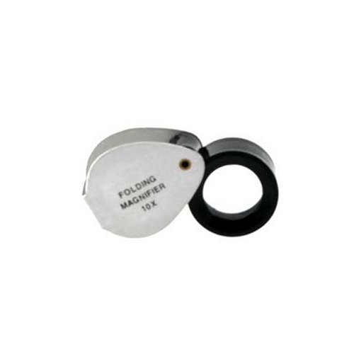 Jewelry Loupe - 10x Folding Jeweler's Magnifying Glass .Tool