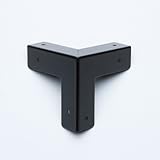 コニビオラ 三ツ折れ K－15 鉄黒8mm 4ケ入