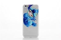 PBYE For iPhone 6 4.7'' Lovely Disney Cartoon Lilo and Stitch Eating/ Grabbing Apple logo Cute Clear Case Cover for Iphone 6 Xmas Gift from PBYE