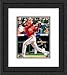 Framed Chris Young Arizona Diamondbacks Photograph